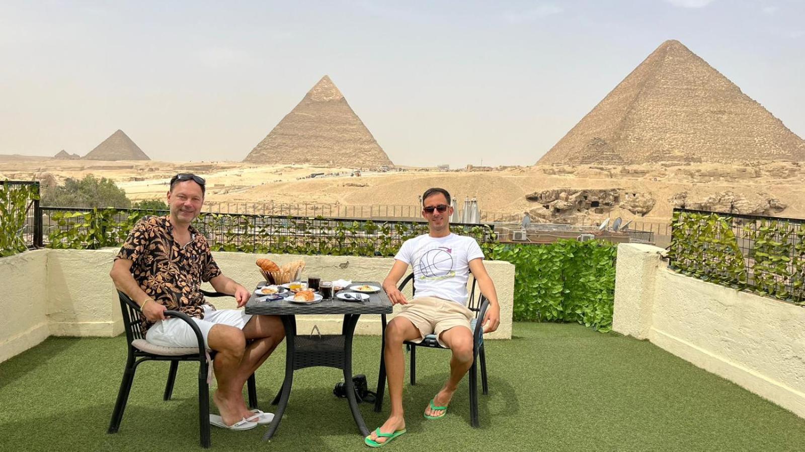 Solima Pyramids Inn Kafret el-Gabal Εξωτερικό φωτογραφία